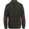 image:imageGioberti Mens Heavy Weight Shawl Collar Knitted Regular Fit CardiganOlive  With Faux Suede Elbow Patch