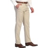 image:imageGioberti Mens Hidden Expandable Waist Dress PantsBeige