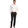 image:imageGioberti Mens Hidden Expandable Waist Dress PantsDark Brown