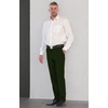 image:imageGioberti Mens Hidden Expandable Waist Dress PantsHunter Green