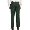 image:imageGioberti Mens Hidden Expandable Waist Dress PantsHunter Green