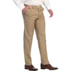 image:imageGioberti Mens Hidden Expandable Waist Dress PantsKhaki
