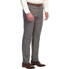 image:imageGioberti Mens Hidden Expandable Waist Dress PantsLight Gray