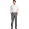 image:imageGioberti Mens Hidden Expandable Waist Dress PantsLight Gray