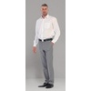 image:imageGioberti Mens Hidden Expandable Waist Dress PantsLight Gray
