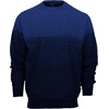 image:imageGioberti Mens Jacquard Crew Neck Pullover SweaterBlue B