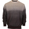 image:imageGioberti Mens Jacquard Crew Neck Pullover SweaterCoffee