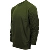 image:imageGioberti Mens Jacquard Crew Neck Pullover SweaterOlive