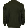 image:imageGioberti Mens Jacquard Crew Neck Pullover SweaterSolid Olive