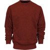 image:imageGioberti Mens Jacquard Crew Neck Pullover SweaterSolid Red