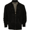 image:imageGioberti Mens Knitted Chenille Cardigan Sweater with Flannel LiningBlack
