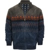 image:imageGioberti Mens Knitted Chenille Cardigan Sweater with Flannel LiningDesign 1