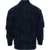 image:imageGioberti Mens Knitted Chenille Cardigan Sweater with Flannel LiningNavy