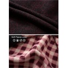 image:imageGioberti Mens Knitted Regular Fit Full Zip Cardigan Sweater with Soft Brushed Flannel LiningMelange Wine
