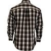 image:imageGioberti Mens Long Sleeve Plaid Shirt1095  Black  White Checkered