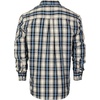 image:imageGioberti Mens Long Sleeve Plaid Shirt911  White  Navy