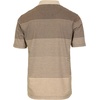 image:imageGioberti Mens Multiple Stripe Polo Shirt with PocketBrown  Style 945