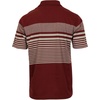 image:imageGioberti Mens Multiple Stripe Polo Shirt with PocketBurgundy  Style 947