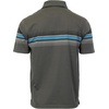 image:imageGioberti Mens Multiple Stripe Polo Shirt with PocketCharcoal  Style 934