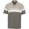 image:imageGioberti Mens Multiple Stripe Polo Shirt with PocketCharcoal  Style 944