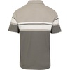 image:imageGioberti Mens Multiple Stripe Polo Shirt with PocketCharcoal  Style 944