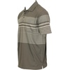 image:imageGioberti Mens Multiple Stripe Polo Shirt with PocketCharcoal  Style 947