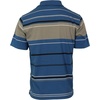 image:imageGioberti Mens Multiple Stripe Polo Shirt with PocketCobalt  Style 9306