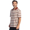 image:imageGioberti Mens Multiple Stripe Polo Shirt with PocketCopper  Style 946