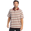 image:imageGioberti Mens Multiple Stripe Polo Shirt with PocketCopper  Style 946