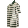 image:imageGioberti Mens Multiple Stripe Polo Shirt with PocketHunter Green  Style 946