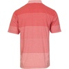 image:imageGioberti Mens Multiple Stripe Polo Shirt with PocketRed  Style 945