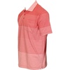 image:imageGioberti Mens Multiple Stripe Polo Shirt with PocketRed  Style 945