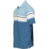 image:imageGioberti Mens Multiple Stripe Polo Shirt with PocketRoyal  Style 944