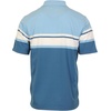 image:imageGioberti Mens Multiple Stripe Polo Shirt with PocketRoyal  Style 944