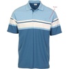 image:imageGioberti Mens Multiple Stripe Polo Shirt with PocketRoyal  Style 944