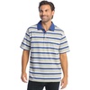 image:imageGioberti Mens Multiple Stripe Polo Shirt with PocketRoyal  Style 946