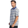 image:imageGioberti Mens Multiple Stripe Polo Shirt with PocketRoyal  Style 946