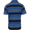 image:imageGioberti Mens Multiple Stripe Polo Shirt with PocketRoyal Blue  Style 933