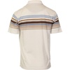 image:imageGioberti Mens Multiple Stripe Polo Shirt with PocketWhite B  Style 934