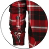 image:imageGioberti Mens Plaid Checkered 100 Cotton Brushed Flannel Shirt1017  Red  Burgundy  Black  Gray Contrast