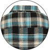 image:imageGioberti Mens Plaid Checkered 100 Cotton Brushed Flannel Shirt1073  Turquoise  Black