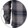 image:imageGioberti Mens Plaid Checkered 100 Cotton Brushed Flannel Shirt1135  Gray  Navy  White Highlight