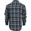 image:imageGioberti Mens Plaid Checkered 100 Cotton Brushed Flannel Shirt1154  Cobalt Blue  Peach  White