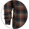 image:imageGioberti Mens Plaid Checkered 100 Cotton Brushed Flannel Shirt1155  Brown  Cobalt  Navy