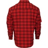 image:imageGioberti Mens Plaid Checkered 100 Cotton Brushed Flannel Shirt416  Red  Black