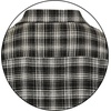 image:imageGioberti Mens Plaid Checkered 100 Cotton Brushed Flannel Shirt539  Black  White