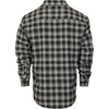 image:imageGioberti Mens Plaid Checkered 100 Cotton Brushed Flannel Shirt539  Black  White