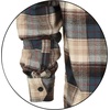 image:imageGioberti Mens Plaid Checkered 100 Cotton Brushed Flannel Shirt727  Khaki  Navy