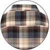 image:imageGioberti Mens Plaid Checkered 100 Cotton Brushed Flannel Shirt727  Khaki  Navy