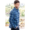 image:imageGioberti Mens Plaid Checkered 100 Cotton Brushed Flannel ShirtHeather Olive